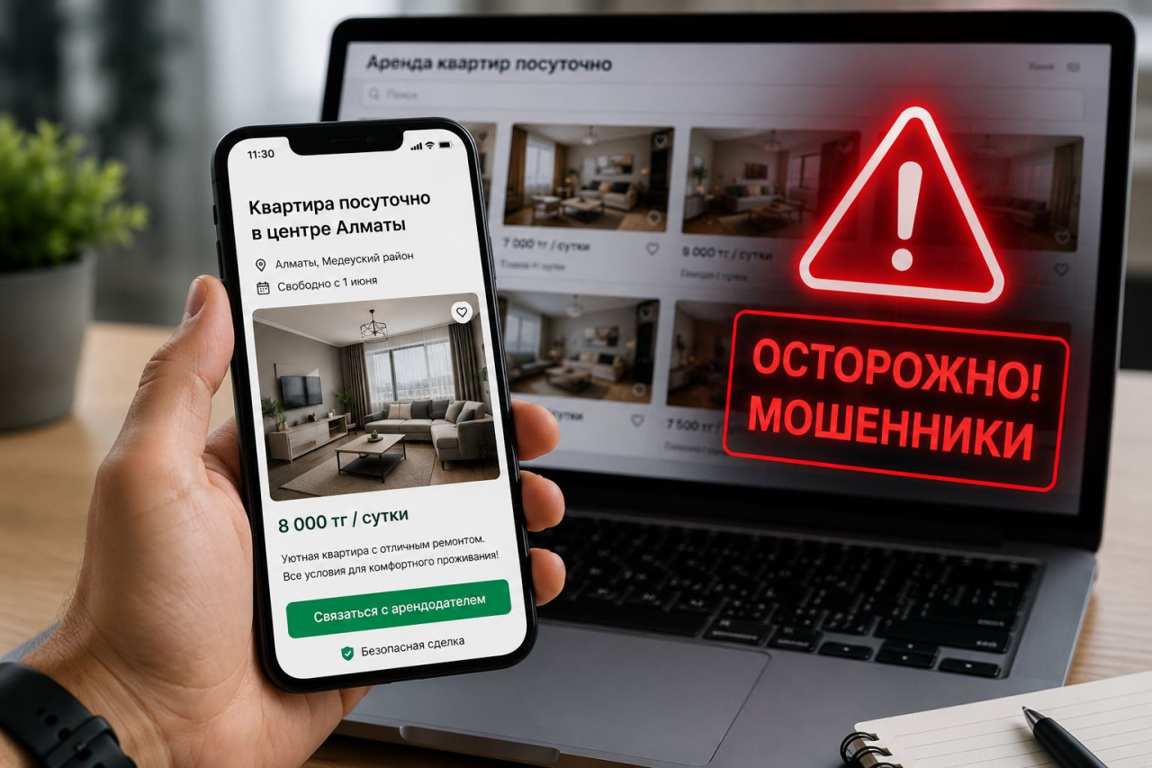Фейковые квартиры под прицелом: в Алматинской области заблокировали сотни мошеннических объявлений⁠