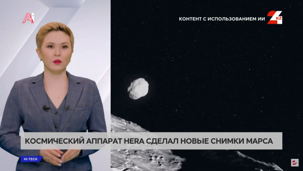 Космический аппарат Hera сделал новые снимки Марса