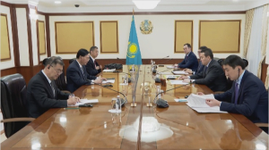 Премьер Смаилов встретился с вице-президентом CNPC