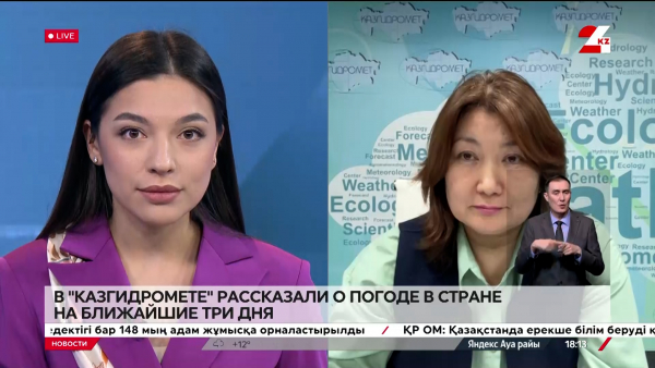 В «Казгидромете» рассказали о погоде на ближайшие три дня. Алина Исмагулова