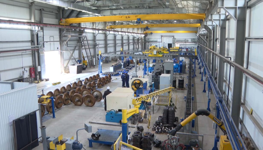 Атыраудағы вагон құрастыру зауытында жаңа өндіріс іске қосылды