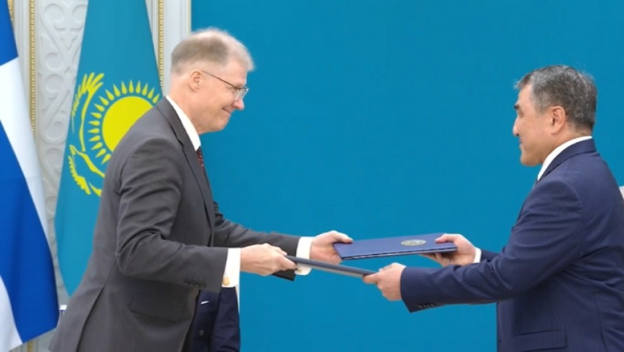 15 документов подписали Казахстан и Финляндия