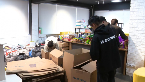 В Алматы открыли пункт приема гумпомощи пострадавшим от паводков