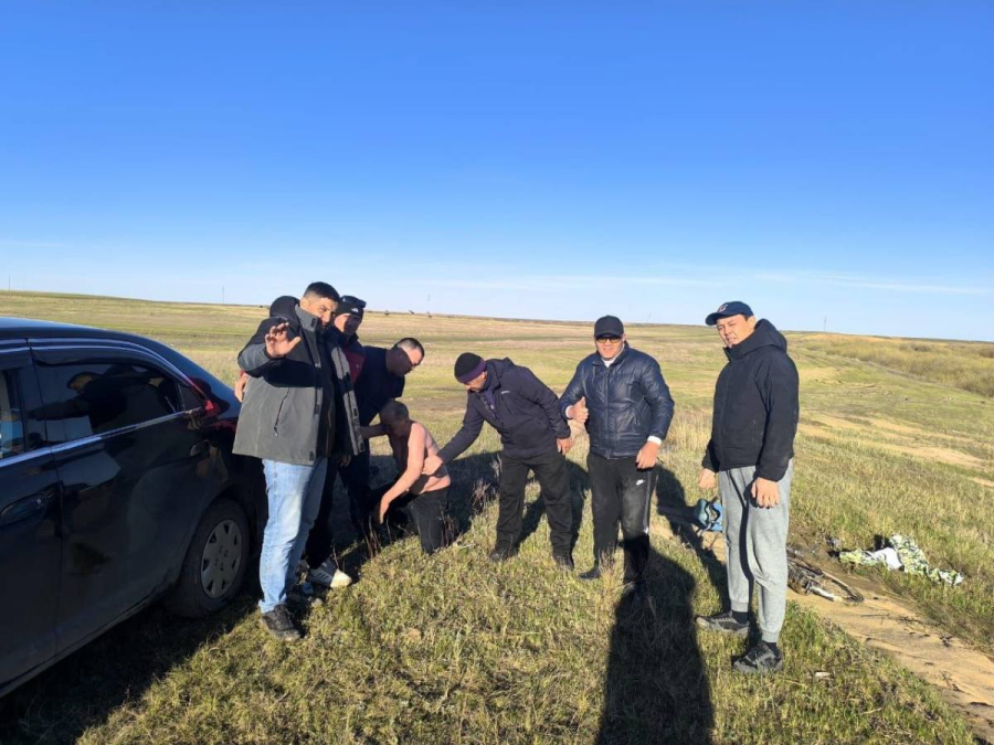 Пожилой рыбак едва не утонул в реке в Акмолинской области