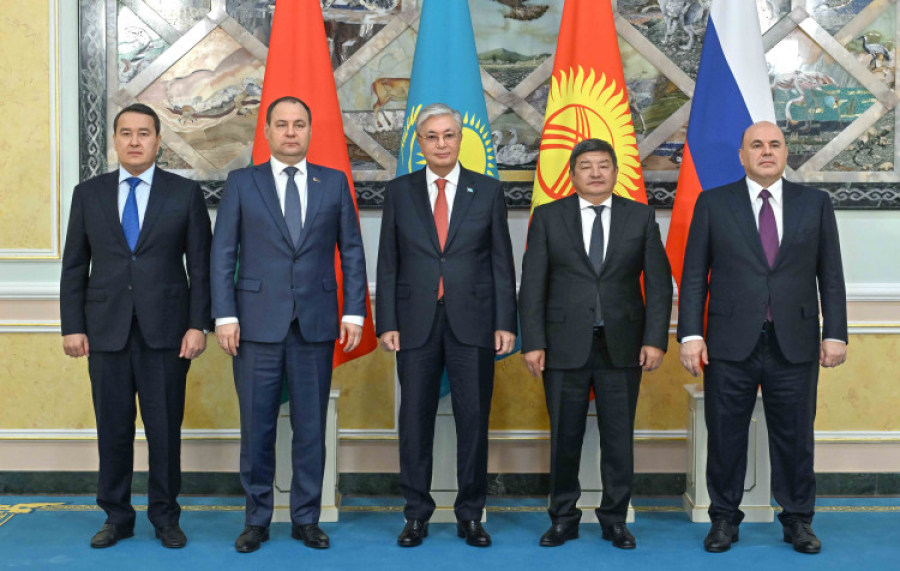 Касым-Жомарт Токаев встретился с главами правительств России, Беларуси и Кыргызстана