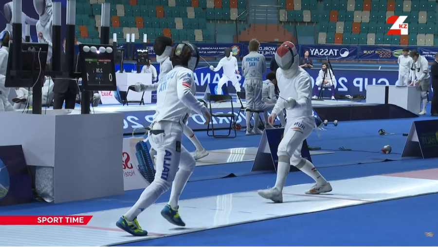 Казахстан впервые принял Кубок мира по фехтованию