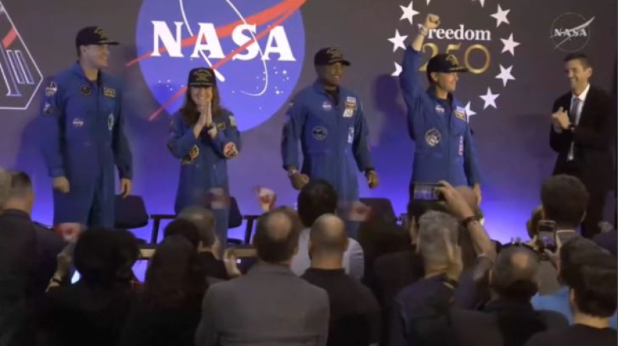 Астронавты «Артемиды-2» выступили с речью