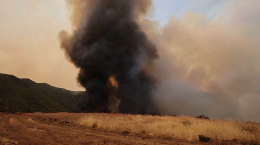 АҚШ-та жалын 34 мың гектар жерді шарпыды