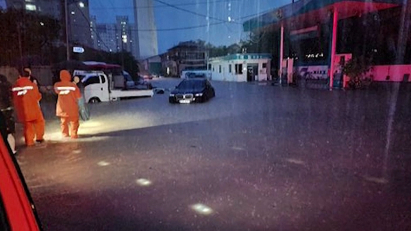 Самое сильное за последние 200 лет наводнение охватило Южную Корею