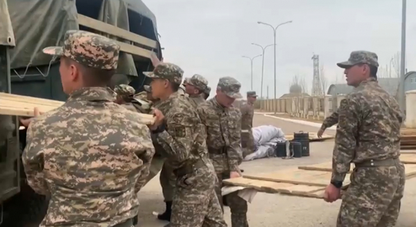 Қарулы Күштердің қызыл суға қарсы іс-қимылы