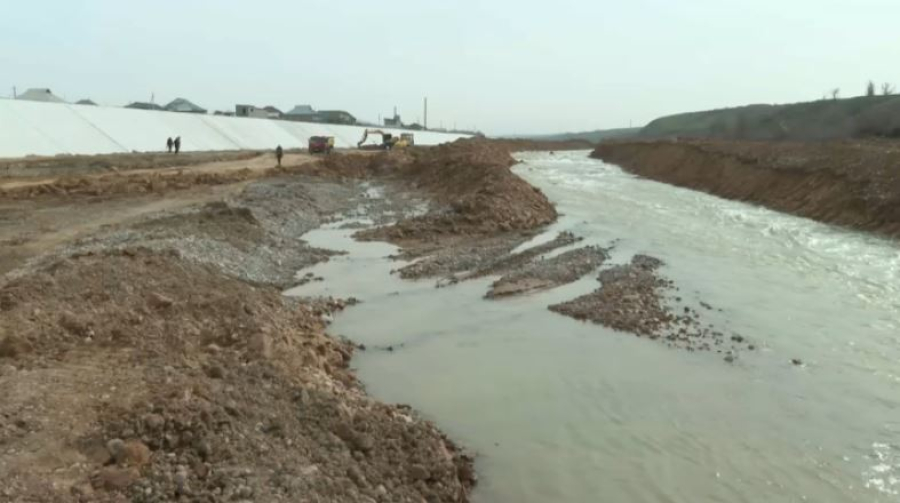 Русло реки Кошкар-ата расширяют в Шымкенте