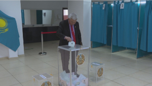 Представители интеллигенции голосуют на избирательных участках