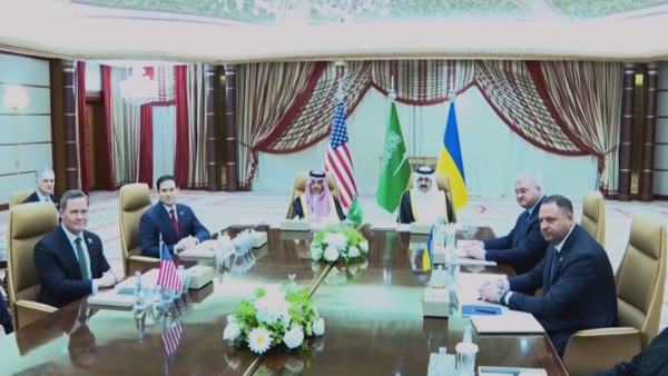 Сауд Арабиясында АҚШ Пен Украина келіссөздері басталды