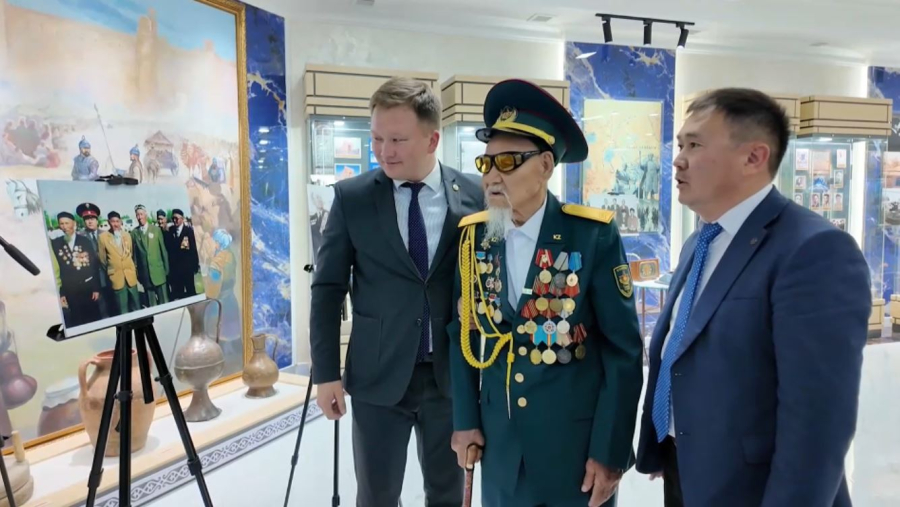 Қызылорда облысында соғыс ардагері жастармен кездесті