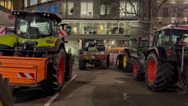 Протесты европейских фермеров набирают обороты