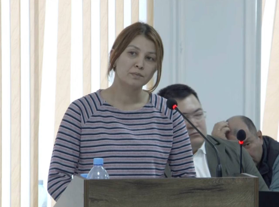 Свидетель Нурбекова Эльмира начала давать показания по делу Шерзата