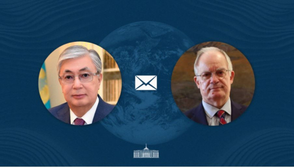 Мемлекет басшысы Грекия Президентін Тәуелсіздік күнімен құттықтады