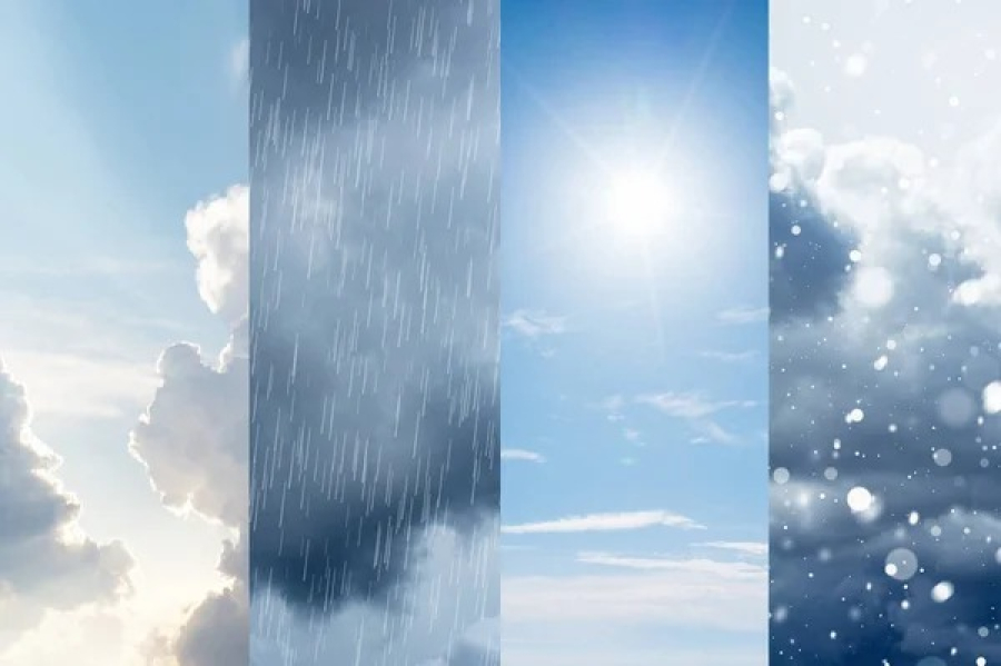 Қар мен жаңбырдан +23°C-қа дейін: ауа райы күрт өзгереді