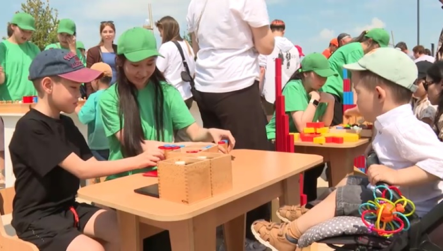 Международный день защиты детей отметили в Кокшетау