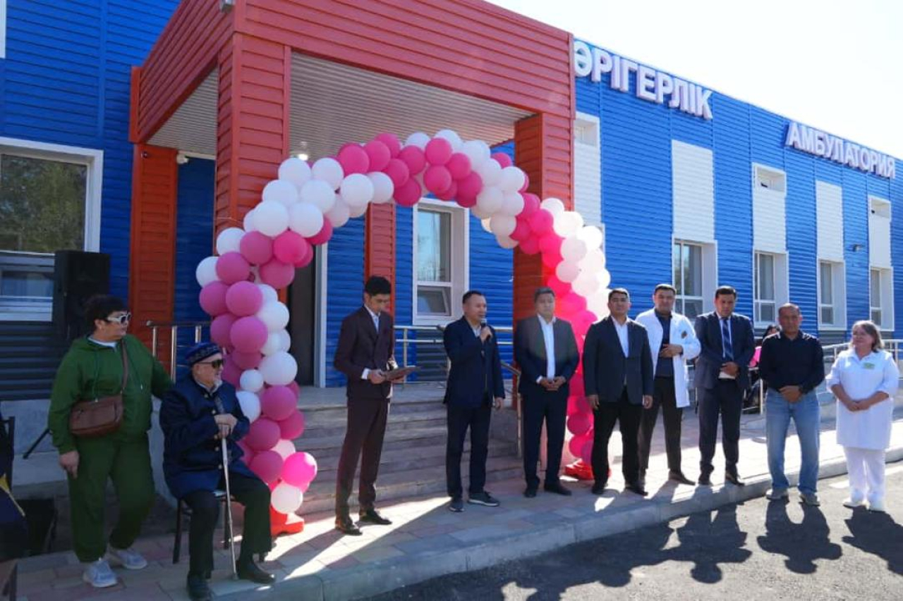 Новую врачебную амбулаторию открыли в Жеме