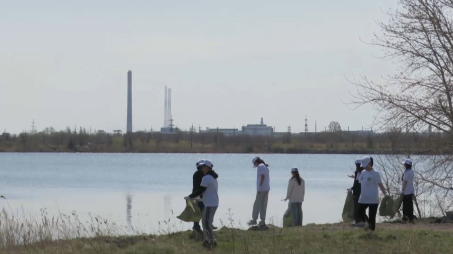 Қарағанды облысының су айдындарынан 2 шақырым торлы ау шығарылды