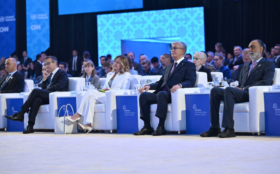 К.Токаев и Д.Мелони приняли участие в специальной сессии Международного форума Астана