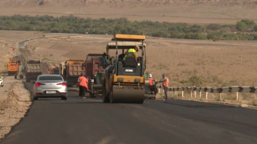Республикалық тас жолдар жөнделеді