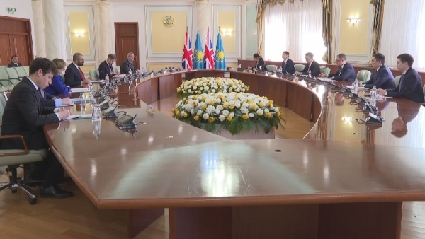 О чем договорились Казахстан и Великобритания