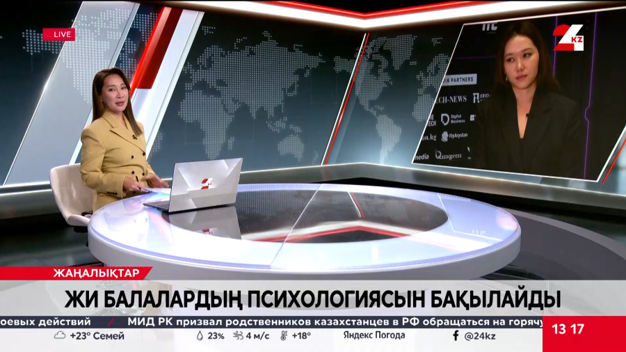 ЖИ балалардың психологиясын бақылайды. Ақерке Бексұлтан