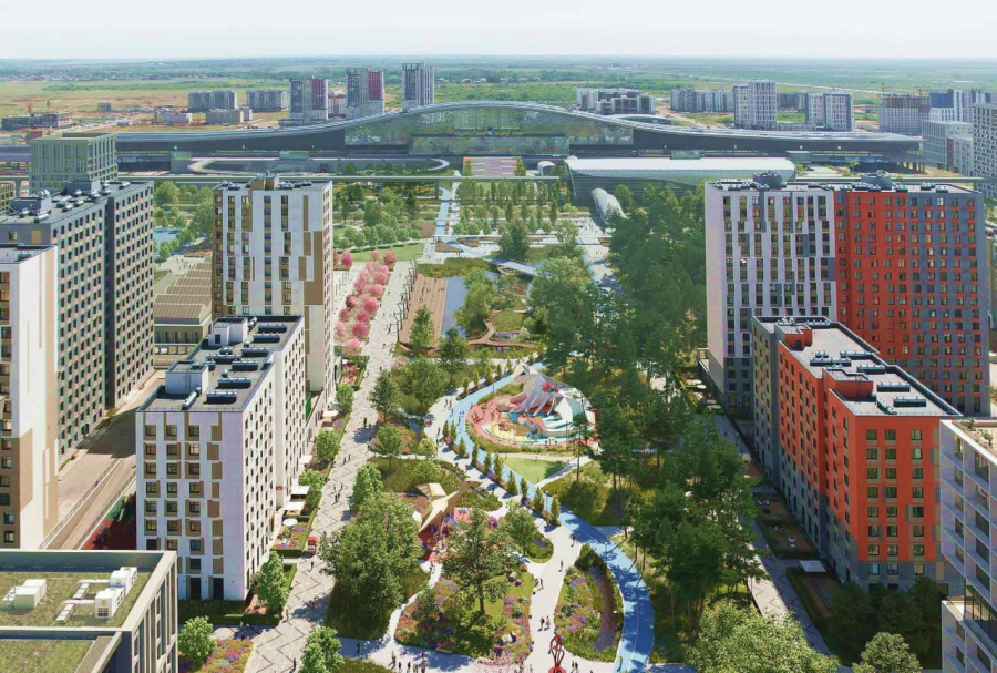 Аллея «Мыңжылдық» свяжет районы столицы зелёным коридором