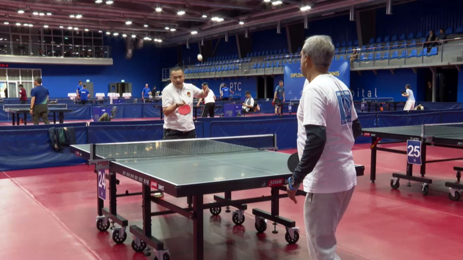 Астанада дипломаттар арасында үстел теннисінен жарыс өтіп жатыр