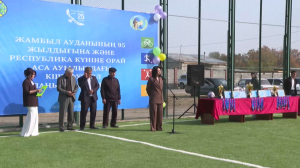 Шесть спортобъектов откроют в Жамбылском районе