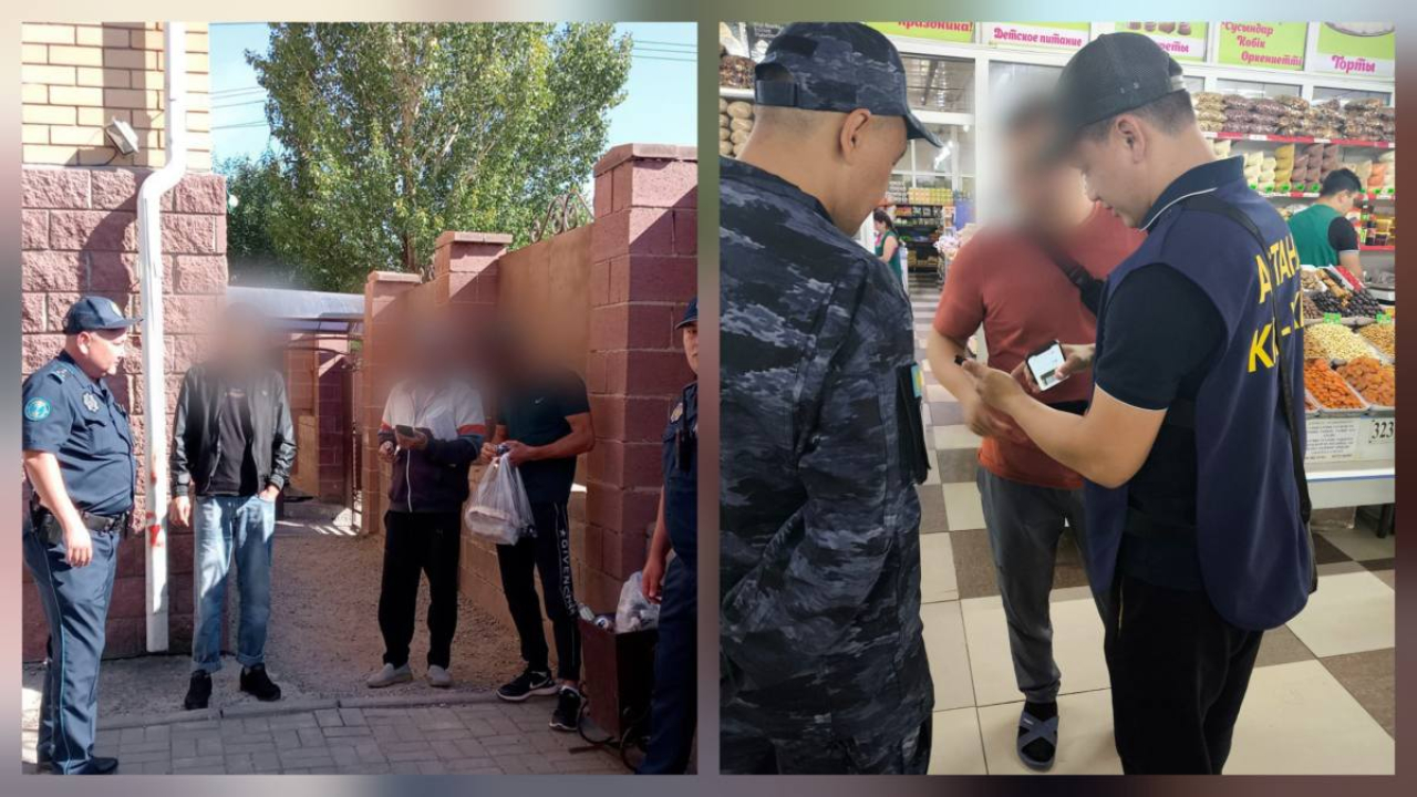 В Астане после рейда выслали 40 мигрантов