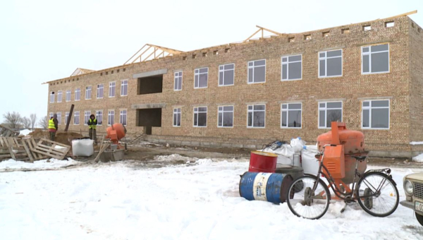 Талды ауылындағы мектеп құрылысы биыл аяқталады