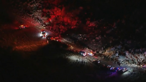 Два пожарных вертолета столкнулись в США, трое погибших