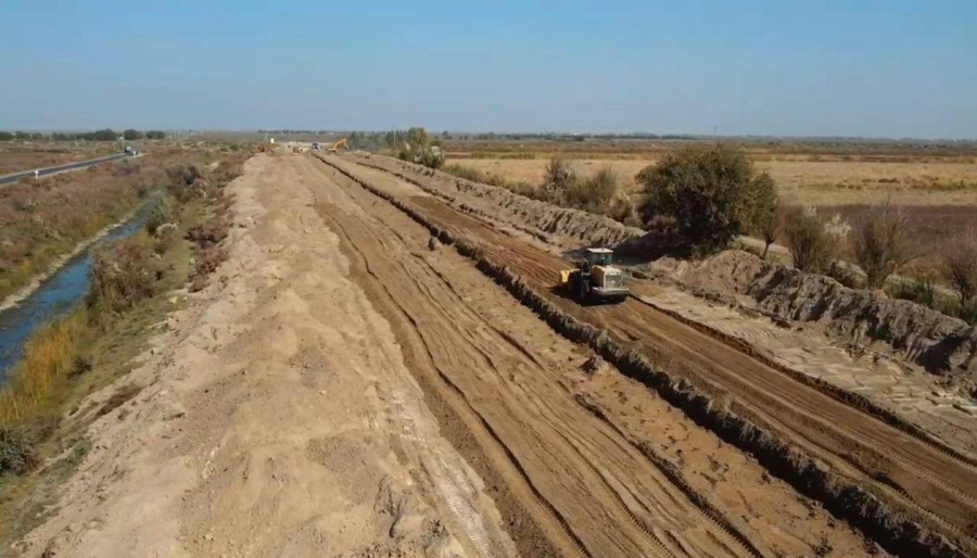 Реконструкция канала протяженностью 15 км началась в Туркестанской области