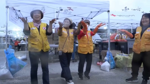 Оңтүстік Кореяда орман өртеніп жатқан аймақта жаңбыр жауды