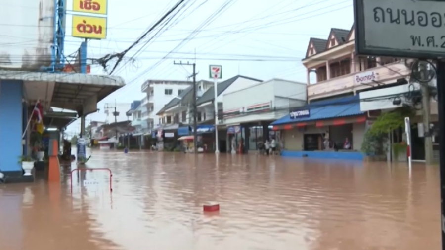 Тайфун «Випха» обрушился на Таиланд