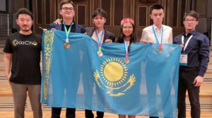 Қазақстандық оқушылар халықаралық олимпиадада 4 медаль еншіледі