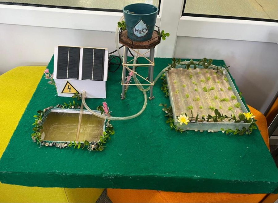 «Таза Қазақстан»: школьники создали экологичную систему полива