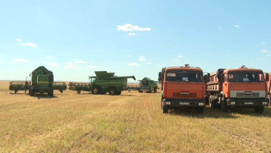 Уборка урожая продолжается в Актюбинской области