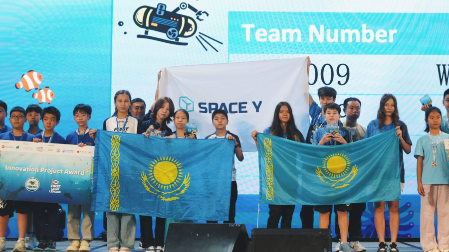 Казахстанские школьники получили 7 наград на чемпионате по робототехнике в Китае