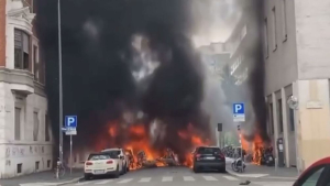 Мощный взрыв произошёл в центре Милана