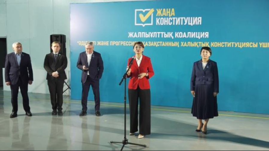 Жетісу облысында коалиция мүшелері тұрғындармен кездесті