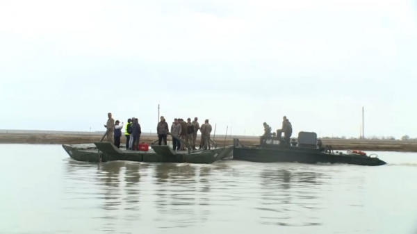 Ойыл ауданымен қатынас қалқымалы көпір арқылы болады