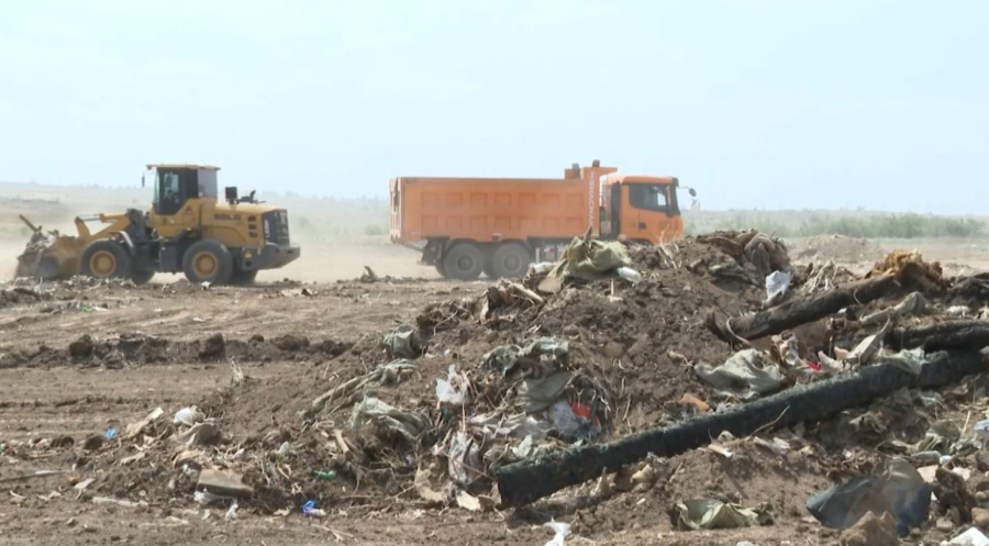 Жезқазғанда заңсыз қоқыс алаңы көбейген