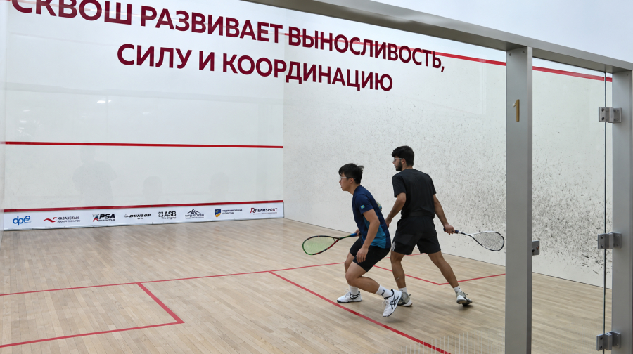 Международный турнир по сквошу Astana Open проходит в столице