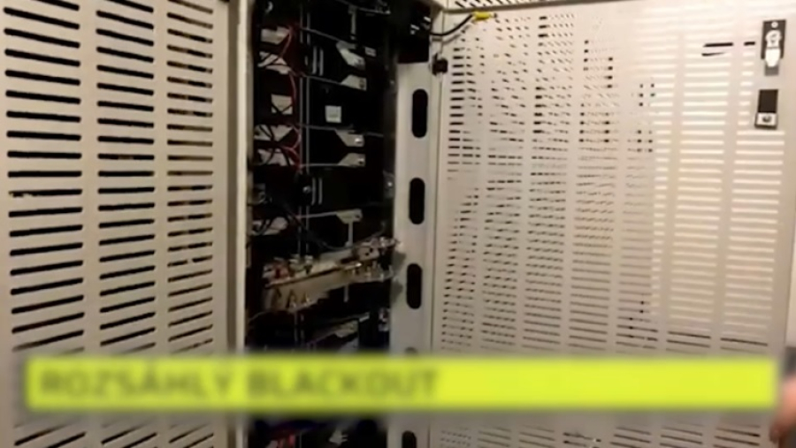 Масштабный блэкаут произошел в Чехии