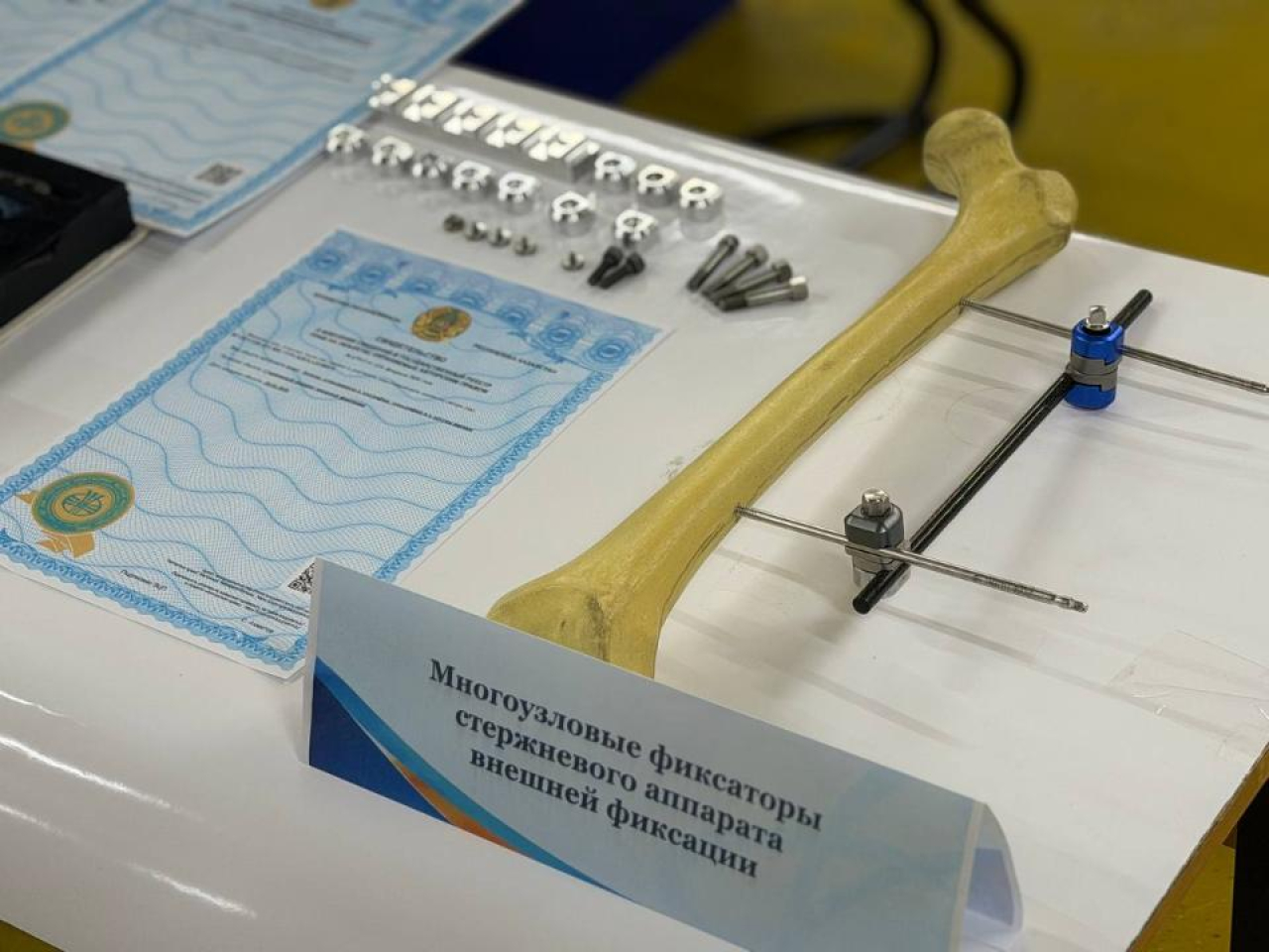 В Казахстане расширят производство медизделий для травматологии