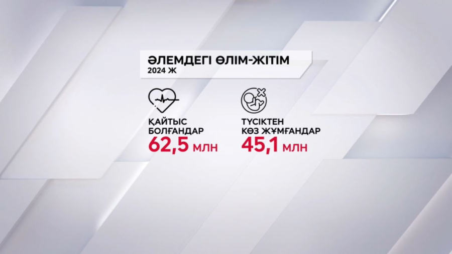 Түсік тастау әлемдегі өлім көрсеткішінің 42%-ін құрайды